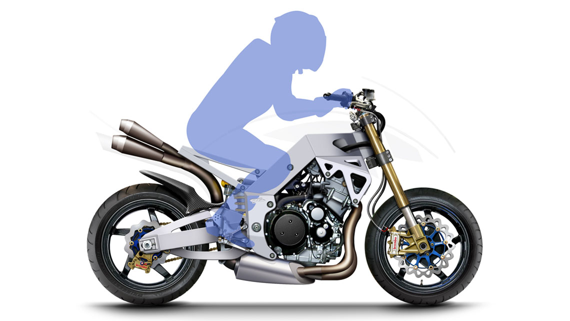 AMV Design Suzuki katana naked motorcycle